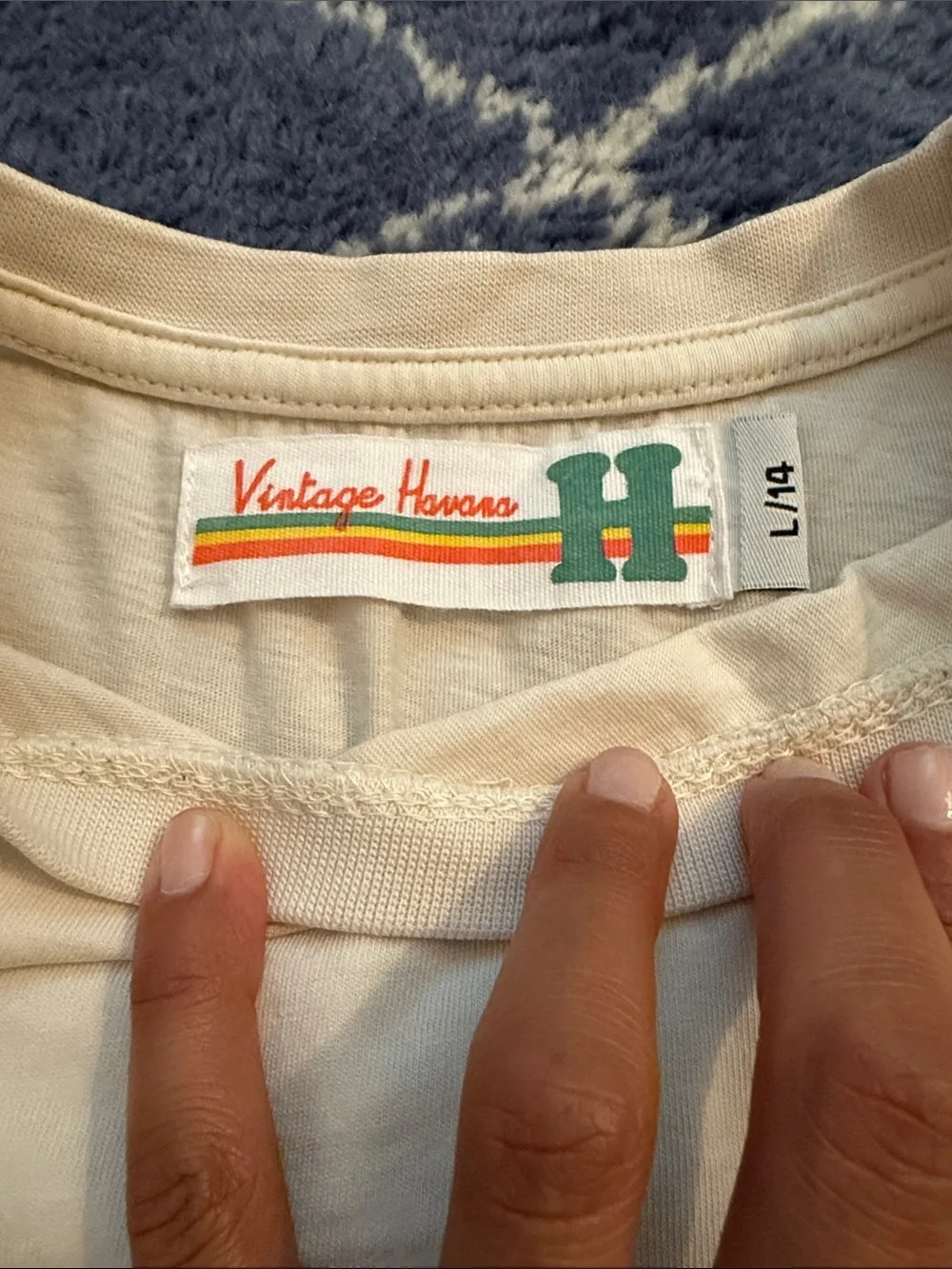 Vintage Havana Cream Sleeveless Tank & Pants set